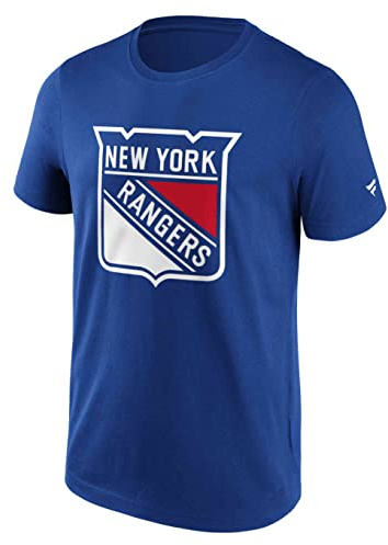 Fanatics - NHL New York Rangers Primary Logo Graphic T-Shirt Farbe Blau