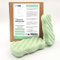 Eponge de Konjac Bio pour le corps associé au thé vert | Lot de 2 éponges pour le corps | Eponge exfoliante végétale naturelle nettoyante.
