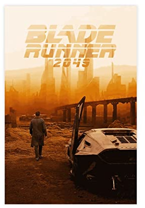 OakiTa Blade Runner Retro-Film-Poster (9) Leinwand-Poster, Wandkunst, Dekordruck, Bild, Gemälde für Wohnzimmer, Schlafzimmer, Dekoration, ungerahmt, 30 x 45 cm