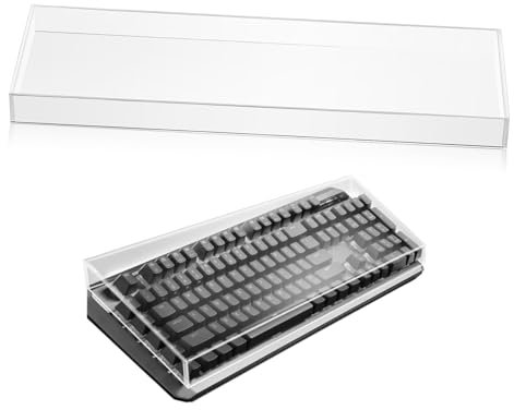 Yardenfun Acryl Tastaturschutz Für 68 Tasten Transparente Tastaturabdeckung Maßgeschneidert Langlebig Für Laptops Und Pcs