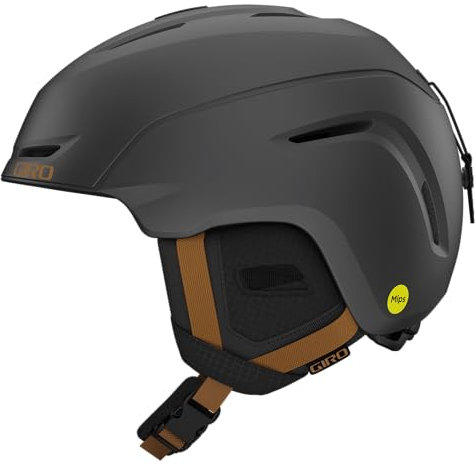 Giro Neo MIPS Skihelm - Matte metallic Coal/tan, Kopfumfang:55-59 cm