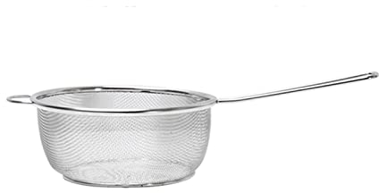 CTCOIJRN Cestino for Patatine Colino Spider in Acciaio Massiccio Mestolo schiumarola Cottura e frittura Linea Cucina Colino Passapasta Cucchiaio Cestelli for frittura con Manico(M)