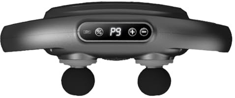 Yonuaret 6 Head Hand Held Massager, 6-Heads Small & Quiet Muscle Massage Device, Quiet Muscle Relief Device with Hand Grip, Athlete's Back Massage Tool, 9 Massage Nodes