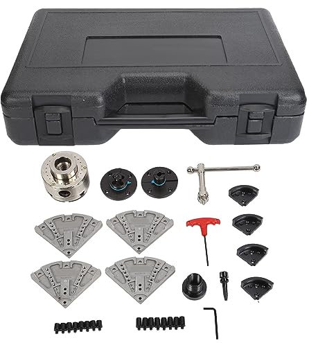 Mavaol Drehfutter, 3,75 Zoll, 1 Zoll x 8 TPI Gewinde, 4-Backen-Holzdrehfutter-Set aus legiertem Stahl für Schleif-, Fräs- und Bohrmaschinen