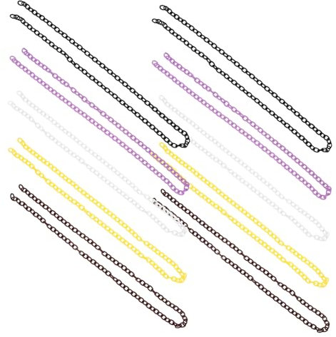 TINEASUR Schmuckketten Aus Kunststoff 10 Glieder Keine Brillenkette Modisches Accessoire Für Den Täglichen Gebrauch