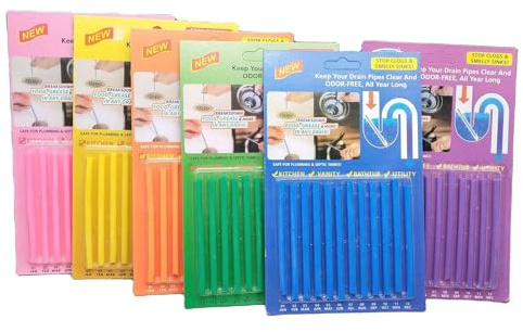 Cleaning Sticks,Mantiene Gli Scarichi Privo di Ostruzione E Odori,Drain Cleaner Sticks,Tubo Pulitore Detergente Cleaning Sticks Enzima