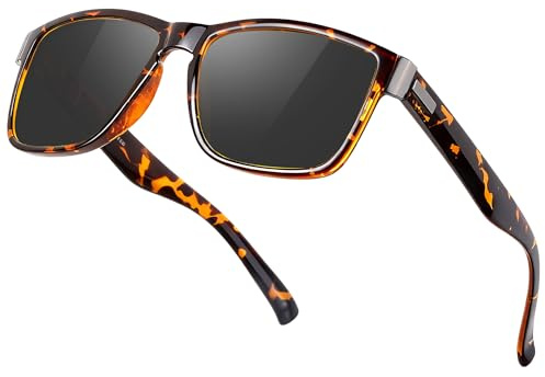 Perkanion Sonnenbrille Herren Polarisiert Sonnen Brille für Männer mit UV400 Sunglasses Men Polarisationsbrille Angeln Polar View Polbrille Autofahren