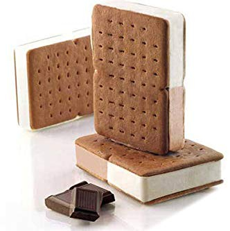 Silkomart Stampo per Biscotto Gelato BISC04 - Double
