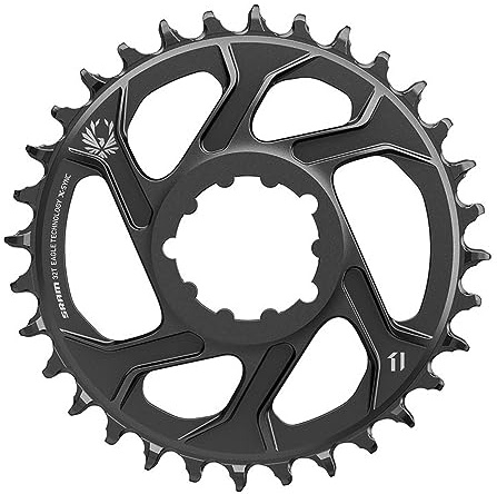 Sram Unisex – Erwachsene X-Sync2 Sl Eagle Kettenblatt, schwarz, 38t