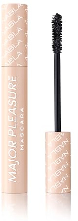 Nabla Major Pleasure Panorama-Volumen-Mascara & extreme Verlängerung | Verstärkte Wimpern und intensiver Blick | Ultra-Black Formel mit Polynesienwasser mit Mineralien und revitalisierenden