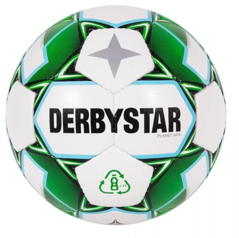 Derbystar Planet APS Spielbälle Weiss Grün Schwarz 5