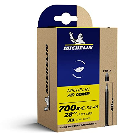 Michelin AIRCOMP A3 Schlauch, Black, 28