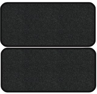 Fußmatten passend für Citroen Jumper I Typ 230 2-Sitzer (Baujahr 1994-2002), Hit anthrazit | 2 Trittstufenmatten | Umrandung dunkelblau