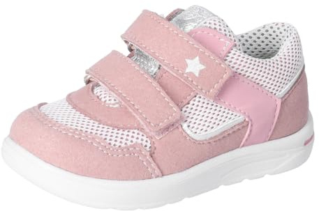 RICOSTA Mädchen und Jungen Low-Top Sneaker ELLI, Kinder Lauflernschuhe, Weite: MITTEL, lose Einlage, waschbar,vegan