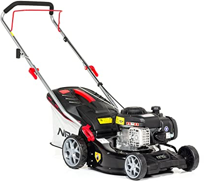 NAC LP42-300BS-JR Cortacésped de gasolina 2 en 1 de 16/42 cm con motor 300E Briggs & Stratton de fácil arranque
