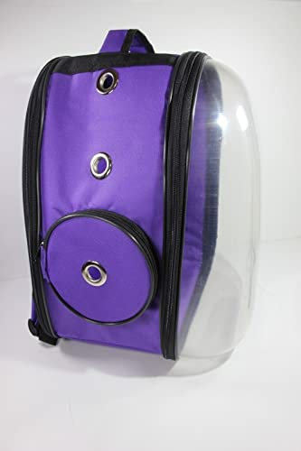 Katzenrucksack Kapsel Rucksack Transparente Rucksack Raumkapsel Rucksack (Lila)