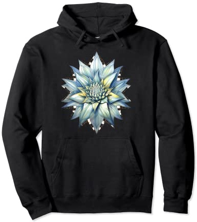 Agave Americana Century Plant Maguey American Aloe Succulent Pullover Hoodie