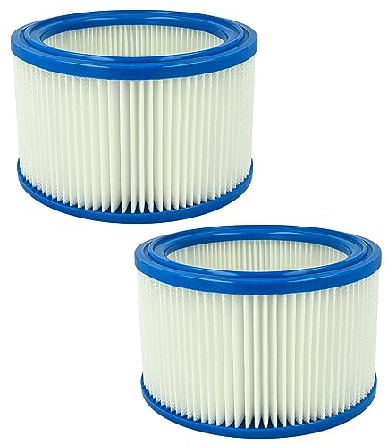 vhbw 2X Filterelement kompatibel mit Nilfisk Alto SQ 450-11, 450-21, 450-31, 490-31, 550-11 Akku-Staubsauger - Feinstaubfilter