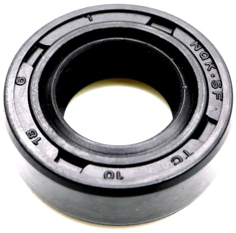 Parts and Parts Radialwellendichtring 10x18x6mm, AS/TC/BASL/WAS, DIN 3760 Simmerring, NBR 70, hitze & chemikalienbeständig, ideal für Motoren, Pumpen, Getriebe & industrielle Anwendungen