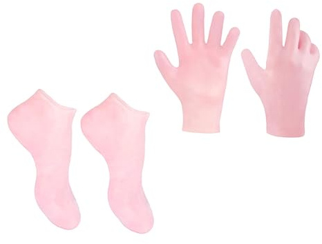Beaupretty Callos y Muerta Calcetines Hidratantes y Guantes Para Pies Suaves y Resistentes
