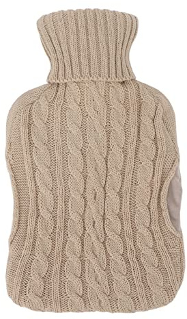 Wärmflaschenbezug, Nur Weicher Bezug, Gestrickter Wärmflaschenpullover Für Heiße Kompressen Und Kälte, Ideal Für Menstruationsbeschwerden, Nacken- Und Schulterschmerzen(A)