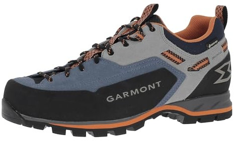 GARMONT Dragontail MNT Evo GTX wasserdichte und stabile Herren Zustiegsschuhe mit Wildleder Obermaterial und griffiger Laufsohle | Klettersteigschuhe | Wanderschuhe Insigna Blue EU 43