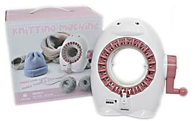 CARISSETT 22-Nadel-Strickmaschine, Rundstrickmaschine, manuelles Strickgerät für Anfänger, Häkelarbeiten, Strickprojekte