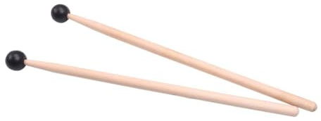 FUTUREORYY 2Stücke Xylophon aus Holz Percussion Sticks für Glockenspiele und Trommeln für Anfänger und Musikliebhaber Hochwertige Verarbeitung Leicht