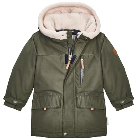 first instinct by killtec Kinder Funktionsparka/Winterjacke mit Kapuze FIOW 57 MNS PRK, moos, 86/92, 43370-000