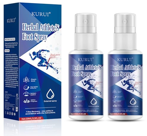 Athletes Foot Treatment: 2pcs Athletes Foot Spray Cream - Fast Acting Antifungal Cream Spray - Soothes Itching