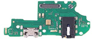 Pièce de rechange compatible avec Huawei P Smart 2019 POT-LX1 CIRCUIT MODULE CARTE PCB PORT MICRO USB EN CONNECTEUR jack de charge + MICROPHONE APPELS DC BOARD SYNC DONNÉES +JACK CASQUES