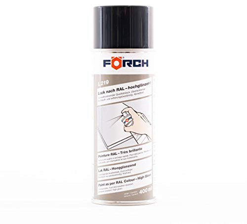 FÖRCH Spraydose Lack Lackspray anthrazitgrau - hochglänzend RAL 7016 L219 Menge 1 Stück