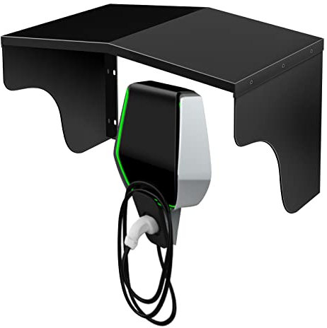 Bonnary WallBox - Estación de Carga para vehículos eléctricos, Accesorios de Techo, Cubierta de Acero Inoxidable, Resistente a la Intemperie