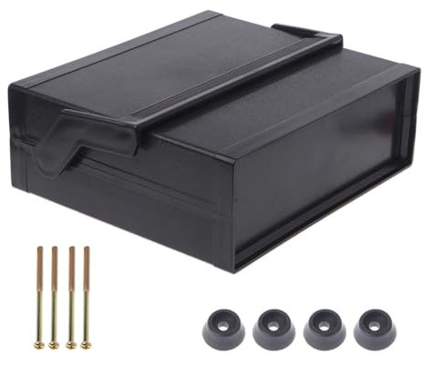YUOIUX Boîte de dérivation électronique étanche Noir 200 x 175 x 70 mm