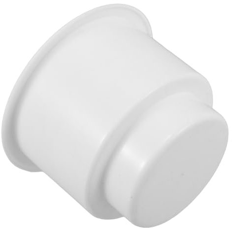Alipis Portabicchieri da Incasso in Abs, Bianco, Stabile e Facile da Installare per Yacht e Camper, Soluzione Versatile per Barca e Auto