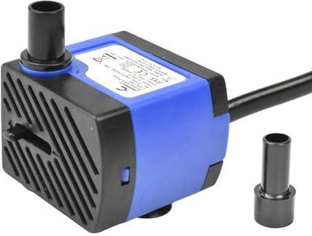 CONQUERALL Bomba sumergible pequeña para fuentes de 74 GPH, 4W, 2.46 pies de altura, para acuarios y fuentes de agua