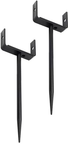 Soporte para canalón de lluvia – 2 soportes de extensión para tubos de desagüe, accesorios ajustables estables para drenaje exterior jardín terraza