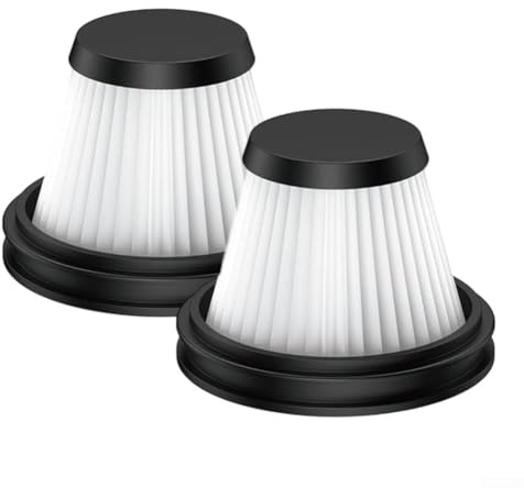 Replacement Filter For Baseus A5 A5 Air Car Vacuum Cleaner Washable Dust Collector Cyclone Technology Household Vehicle Cleaning Accessory(2 PACK)