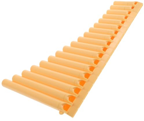 Cabilock Tubes Panpipe Chinese Musical Instrument Traditional Pan Flute for Student Beginner Outdoor Use Pan Pipes Instrument for Folk Music Performance