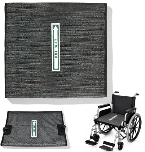 Cojín Para Silla Ruedas, Cojín Asiento Antideslizante Silla Deslizamiento Unidireccional Antideslizante Prevención Caídas Personas Mayores Y Personas Con Discapacidad Apto Sillas Ruedas 43,2 X 43,2Cm