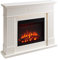 Everleigh Electric 110cm / 43 Fireplace Suite Multiple Colour Options Avaliable (WHITE)