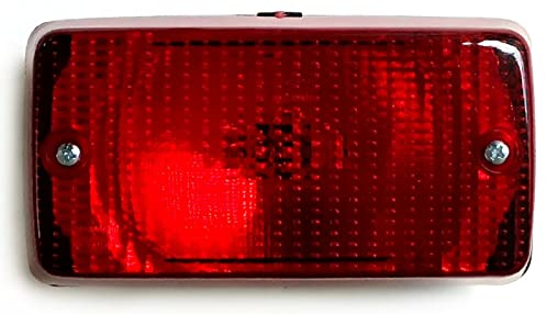 MelTruck® Nebelschlußleuchte Universal Nebellicht 12V 24V E20 mit Kabel für PKW Anhänger