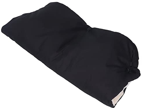 Kinderwagen-Handmuff, Kinderwagen-Warmmuffs Halten Warm, Dicker, Winddicht, Wasserdicht, Kinderwagen-, Kinderwagen, Warme Muffs für den Außenbereich (Schwarz)