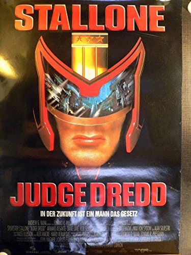 Judge Dreed - Sylvester Stallone - Filmposter A1 84x60cm gerollt