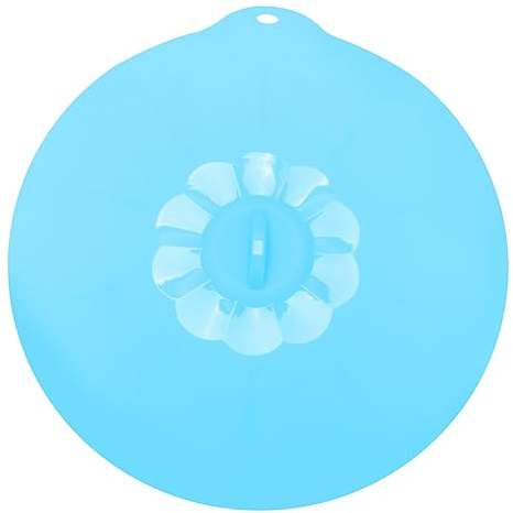 Zerodeko 1pc Extra Large Food Grade Silicone Sealing Lid Bowl Cover for Microwave Dishwasher Super-stretchy Round Pan Lid for Food Storage Preservation
