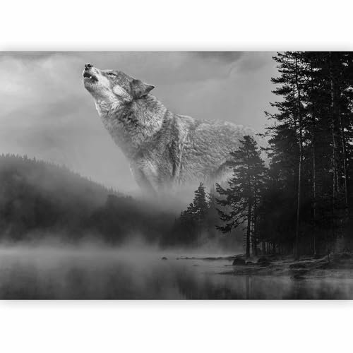 murando Photo Wallpaper Forest 490x350 Peel and Stick Self-Adhesive Foil