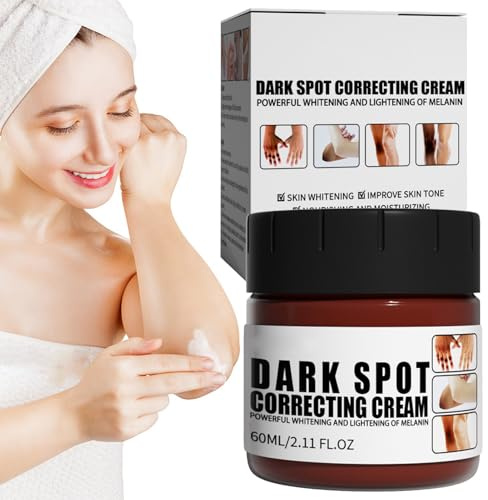 60 Ml Hautaufhellungscreme Für Ellenbogen Aufhellungscreme Für Dunkle Haut Creme Zur Korrektur Dunkler Flecken Aufhellung Schwarzer Körperhaut Sanfte Körperhautverschönerungscreme