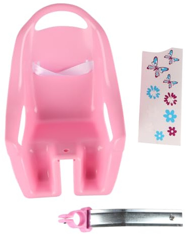 CENPEK Personalize Your Bike Adventure DIY Sticker Bicycle Doll Seat for Girls Creative Bike Accessories for Playtime Fun