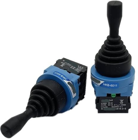 1 pièce interrupteur 30mm unipolaire croix interrupteur principal à bascule joystick interrupteur croisé auto-réinitialisation autobloquant 2NO 4NO HKB-601(4 way Self reset)