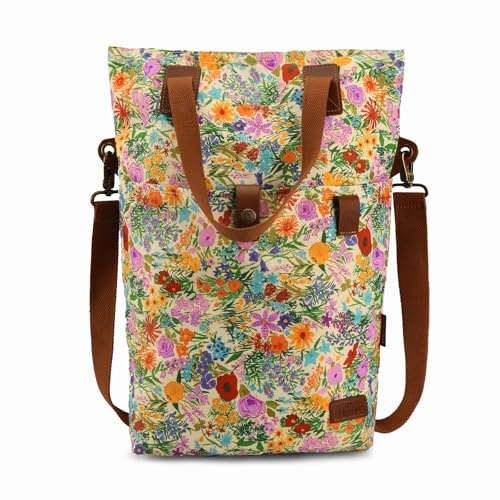 TOURBN Sacoche arrière de vélo pour Femme Sac à Main Pochette pour téléphone Travail extérieur Motif Floral